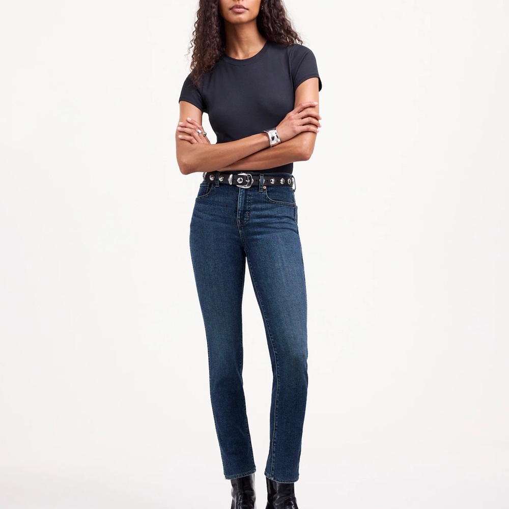 Madewell Mid-rise Stovepipe Jeans
